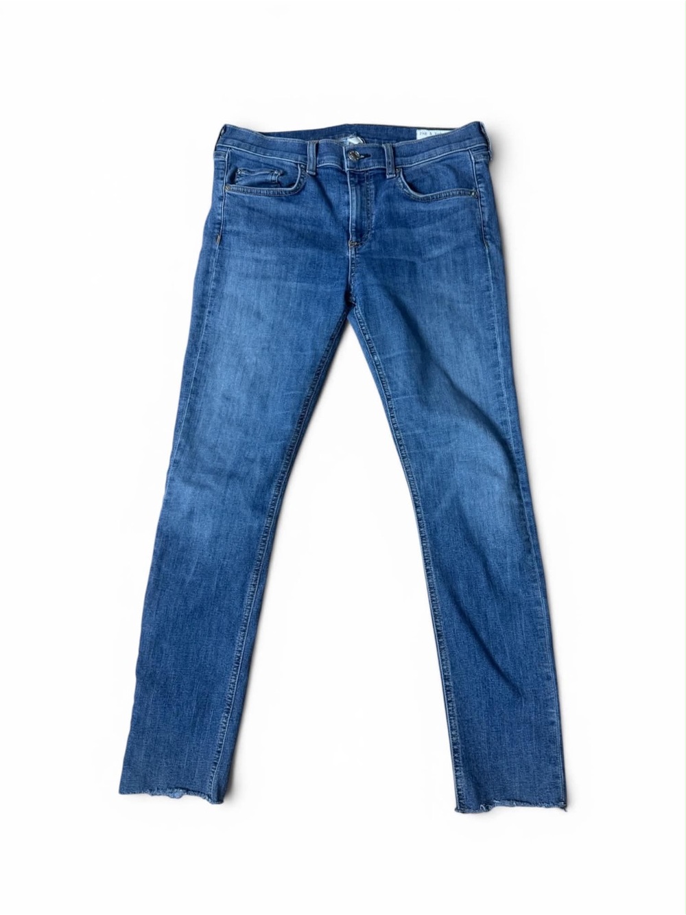 rag & bone Women's Skinny Jeans in Medium Blue Wash